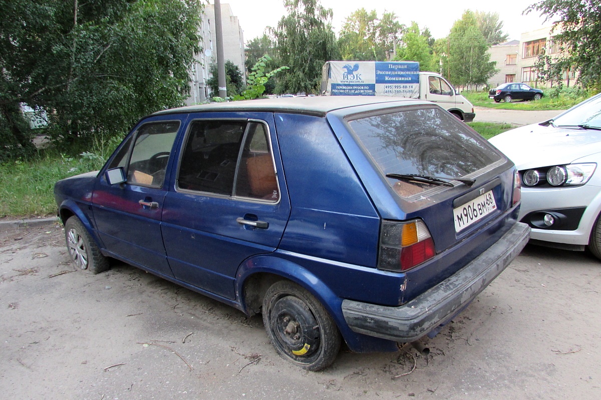 Тамбовская область, № М 906 ВМ 68 — Volkswagen Golf (Typ 19) '83-92