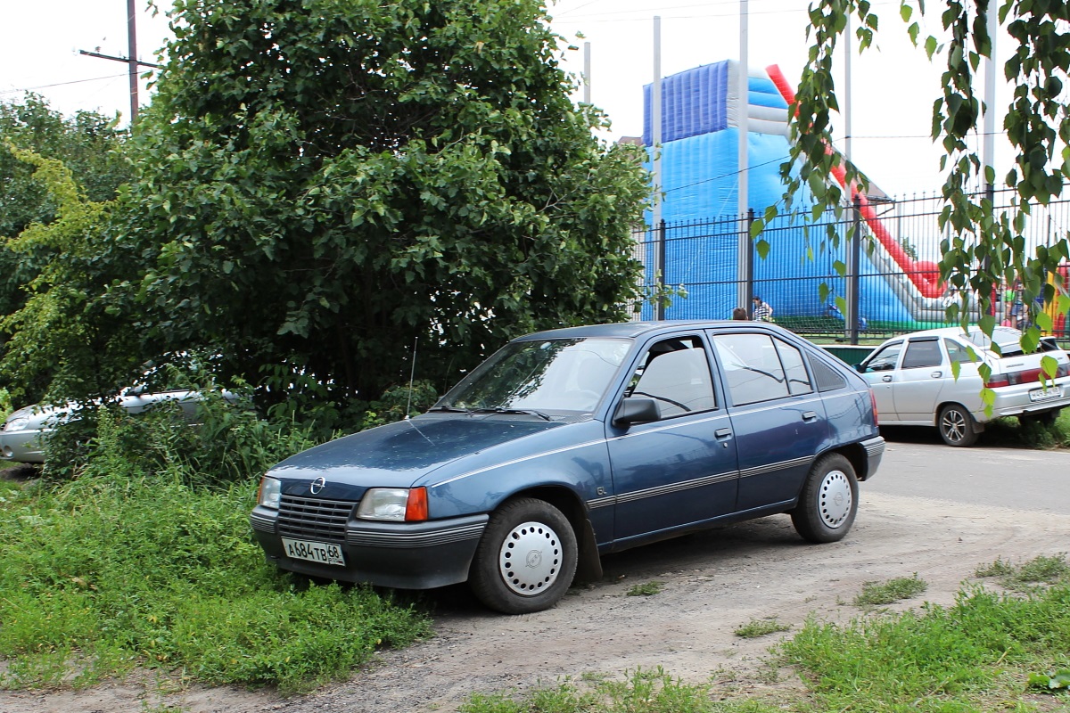 Тамбовская область, № А 684 ТВ 68 — Opel Kadett (E) '84-95
