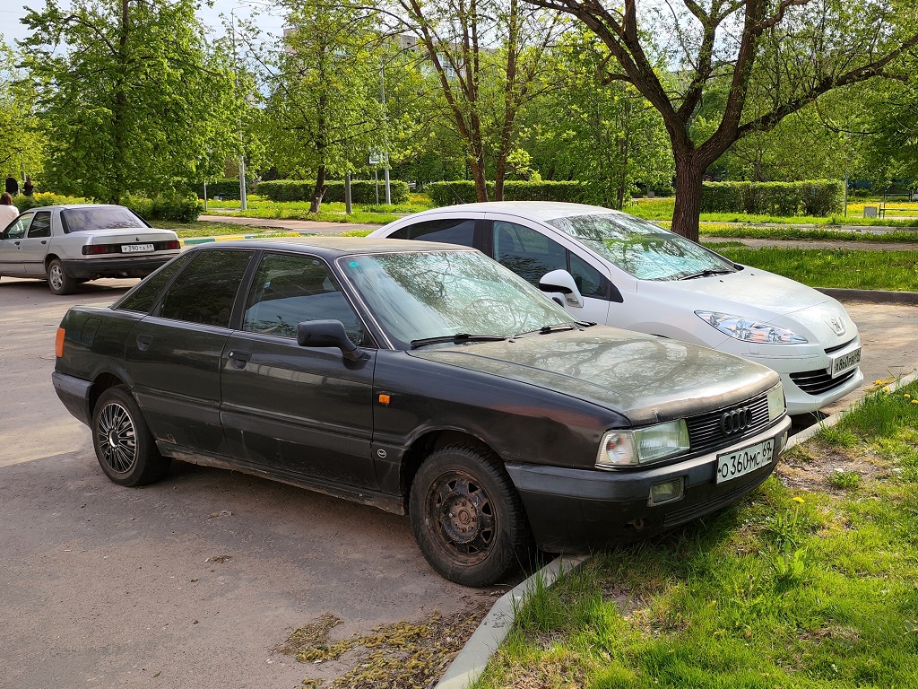 Тверская область, № О 360 МС 69 — Audi 80 (B3) '86-91