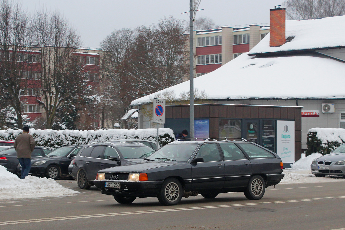 Литва, № NKT 263 — Audi 100 Avant (C3) '82-91