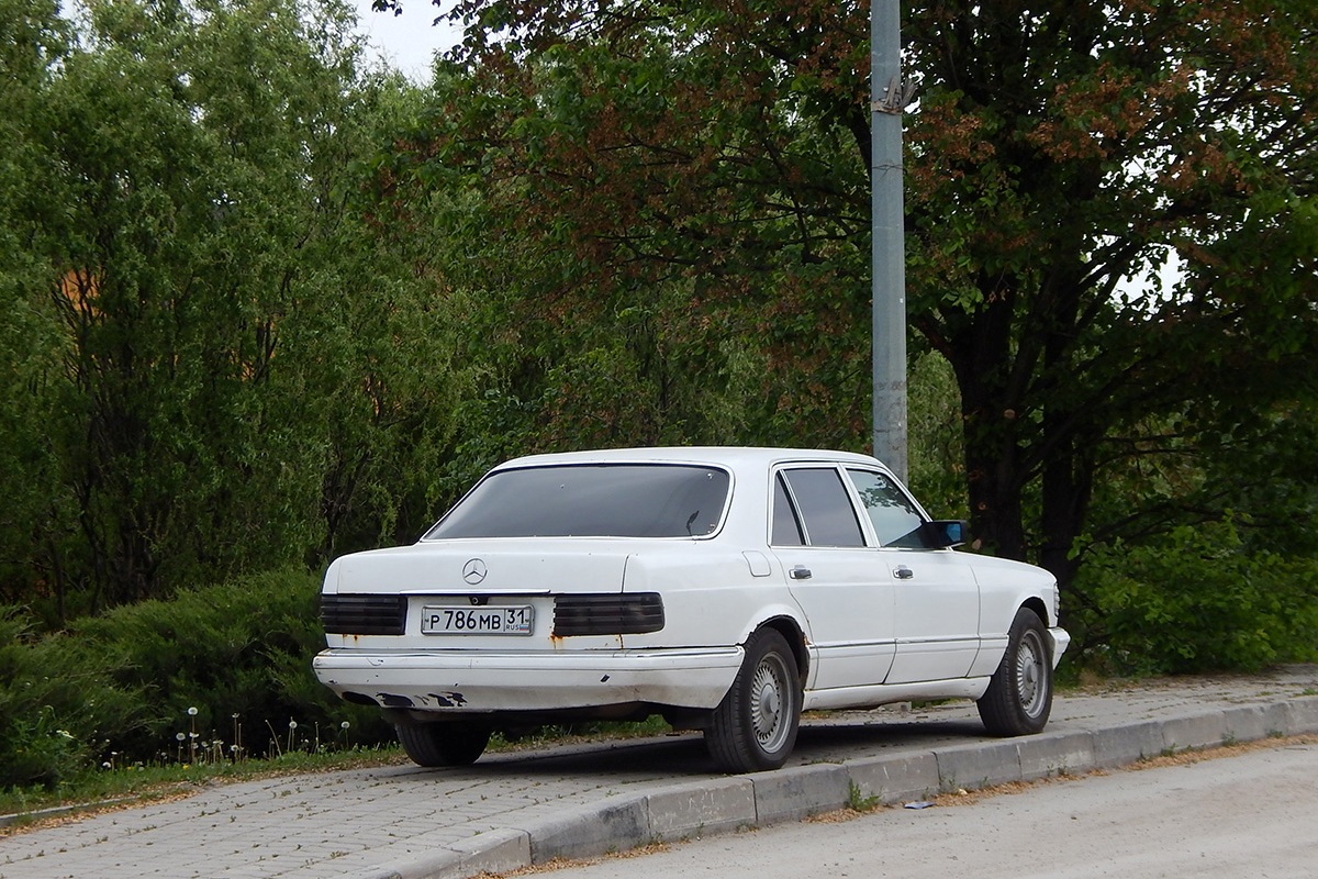 Белгородская область, № Р 786 МВ 31 — Mercedes-Benz (W126) '79-91