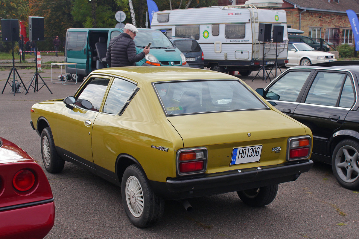 Литва, № H01306 — Datsun 100A '70-74; Литва — Retro mugė 2022 ruduo