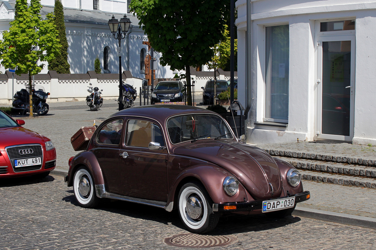 Литва, № DAP 030 — Volkswagen Käfer (общая модель); Литва — Eugenijau, mes dar važiuojame 10