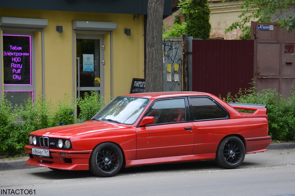Ростовская область, № Х 864 ВС 761 — BMW 3 Series (E30) '82-94