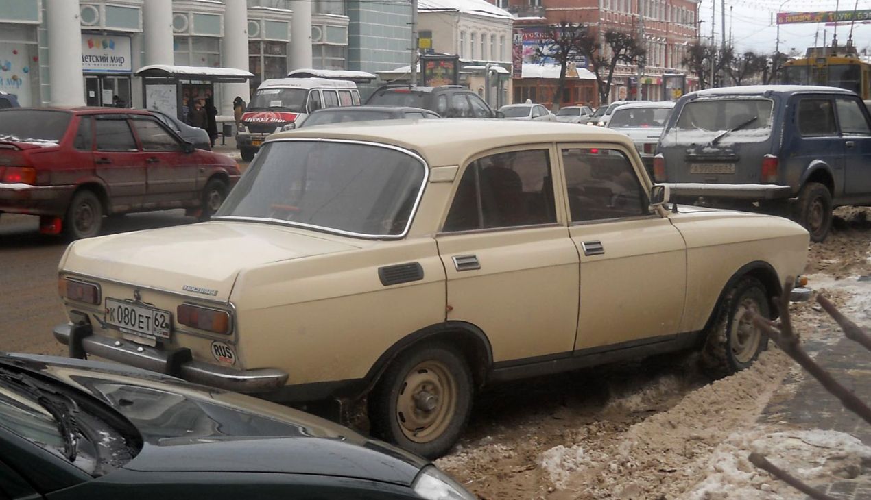 Рязанская область, № К 080 ЕТ 62 — Москвич-2140 '76-88