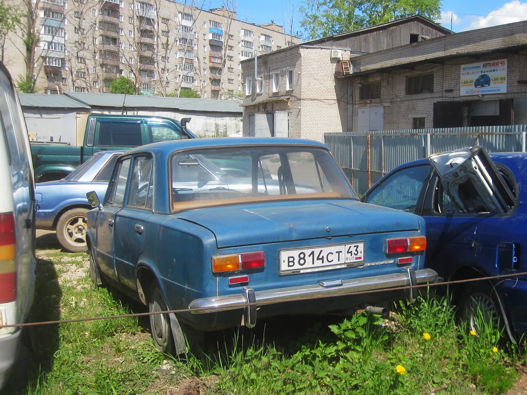 Кировская область, № В 814 СТ 43 — ВАЗ-2101 '70-83