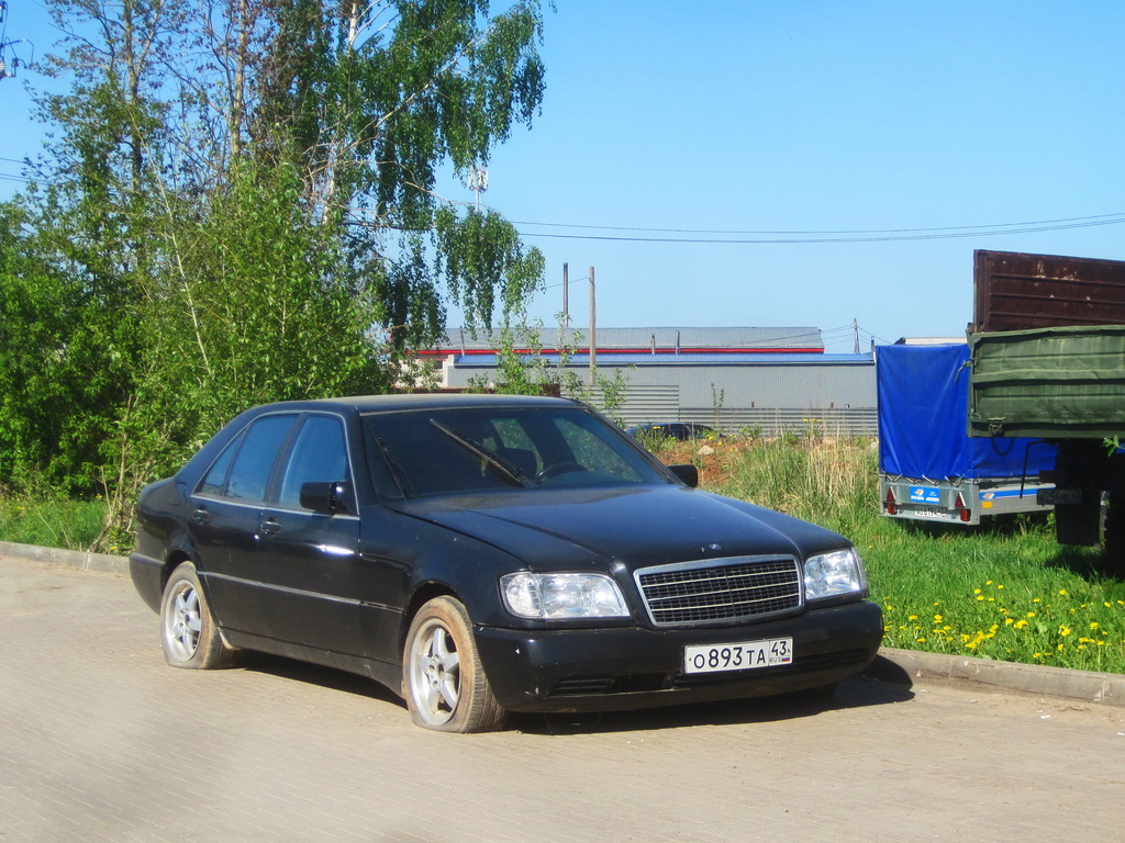 Кировская область, № О 893 ТА 43 — Mercedes-Benz (W140) '91-98