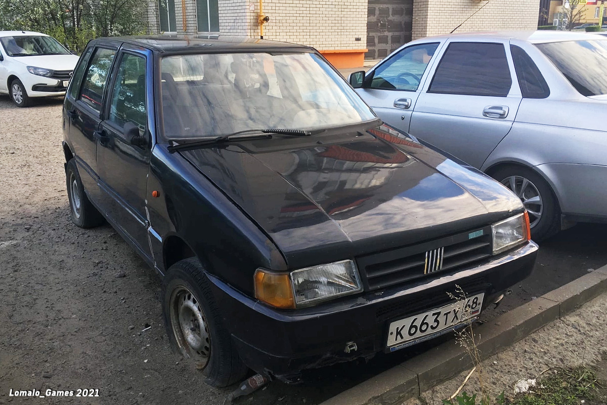 Тамбовская область, № К 663 ТХ 68 — FIAT Uno '83-89