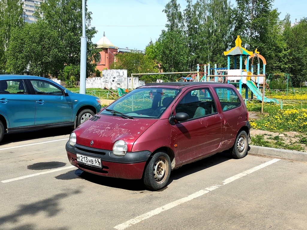 Тверская область, № К 213 НВ 69 — Renault Twingo (IG) '93-03