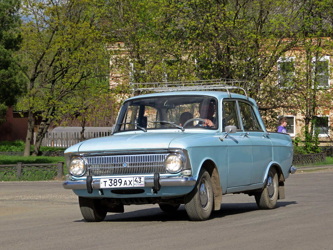 Кировская область, № Т 389 АХ 43 — Москвич-412ИЭ (Иж) '70-82