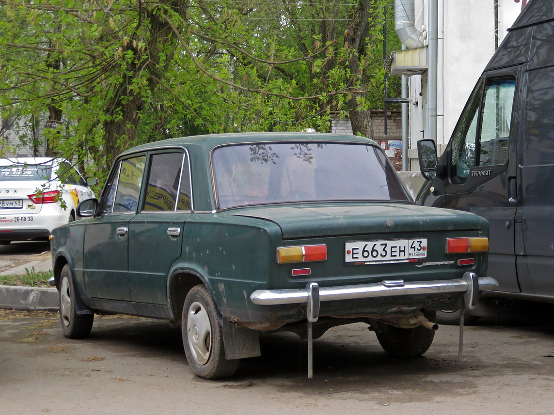 Кировская область, № Е 663 ЕН 43 — ВАЗ-2101 '70-83