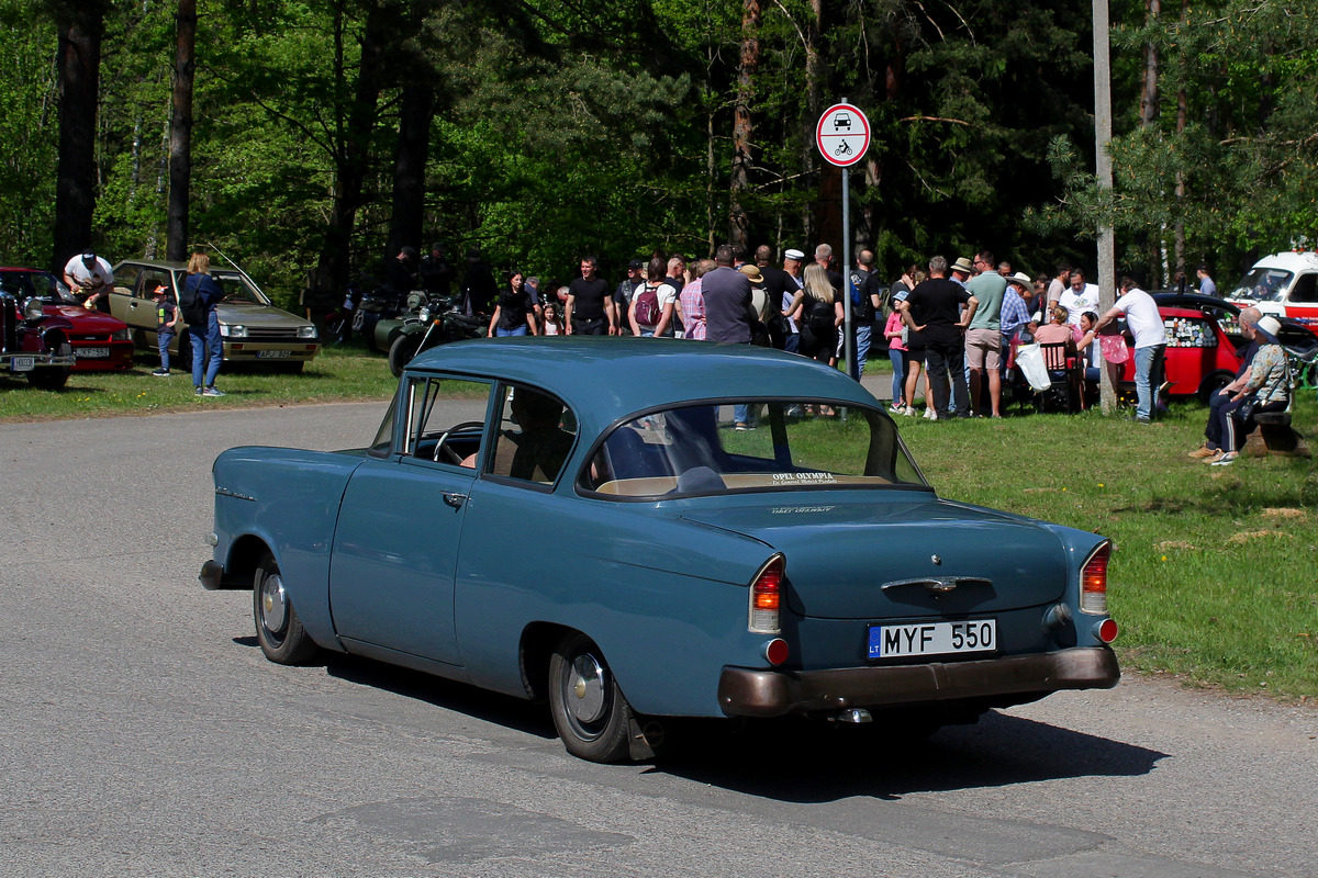 Литва, № MYF 550 — Opel Rekord (P1) '57-60; Литва — Eugenijau, mes dar važiuojame 10