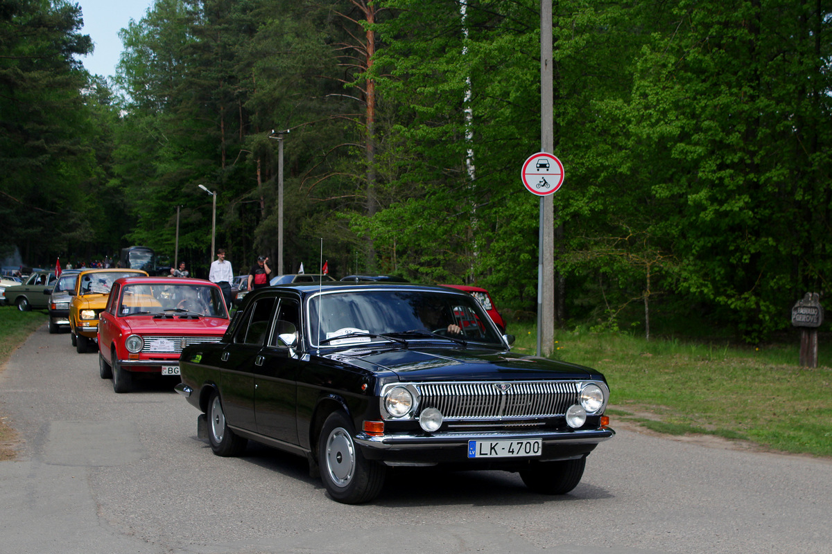 Латвия, № LK-4700 — ГАЗ-24-10 Волга '86-92; Литва — Eugenijau, mes dar važiuojame 10