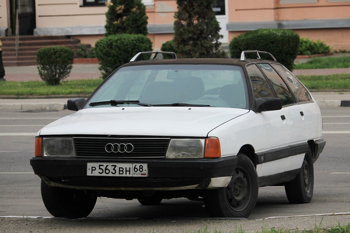 Тамбовская область, № Р 563 ВН 68 — Audi 100 (C3) '82-91
