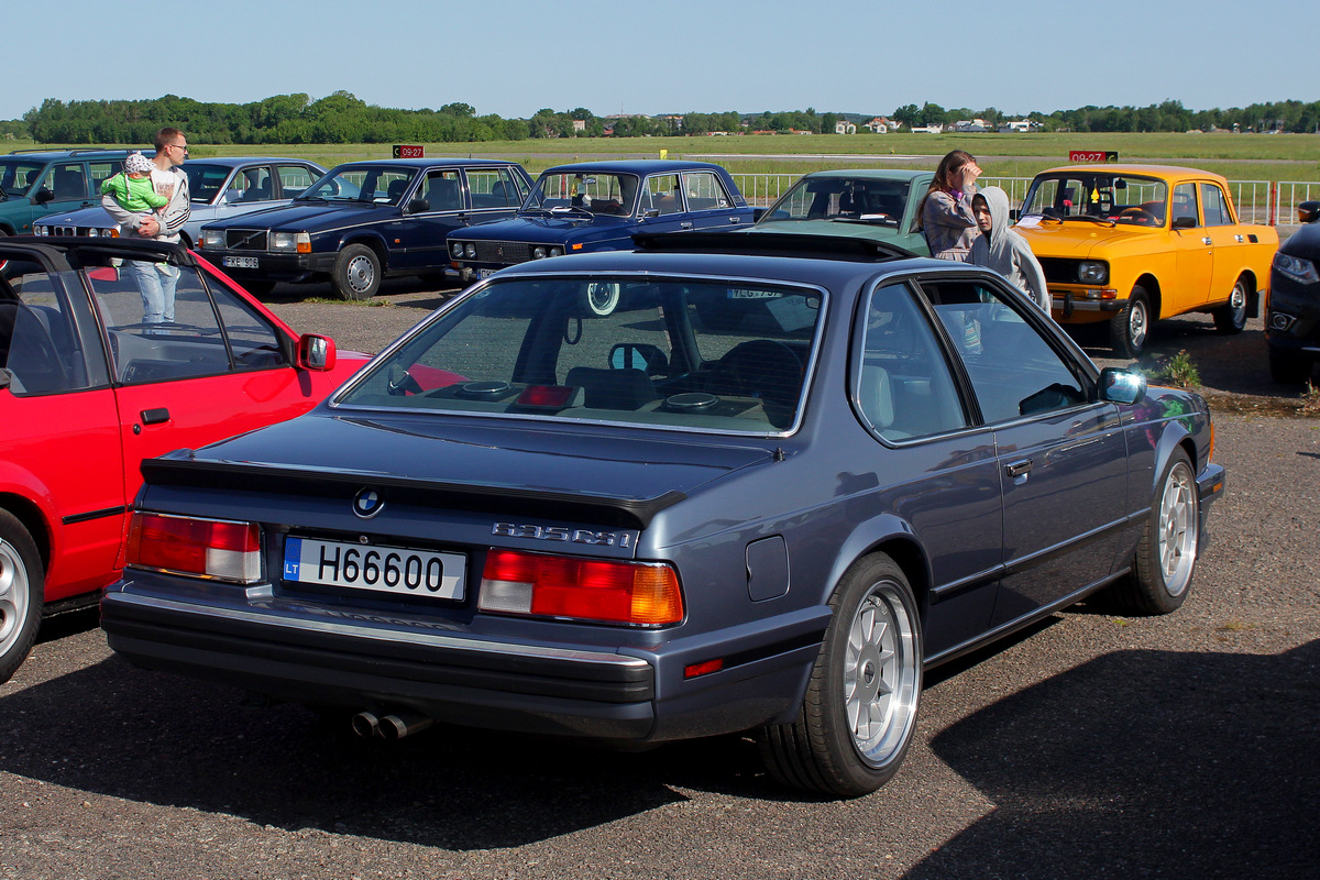 Литва, № H66600 — BMW 6 Series (E24) '76-89; Литва — Retro mugė 2023