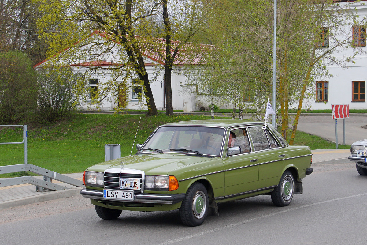 Литва, № LSV 491 — Mercedes-Benz (W123) '76-86; Литва — Mes važiuojame 2022