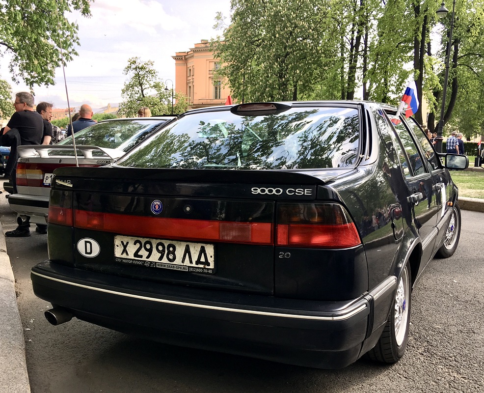 Санкт-Петербург, № Х 2998 ЛД — Saab 9000 '84-98; Санкт-Петербург — "Международный транспортный фестиваль "SPb TransportFest 2023"