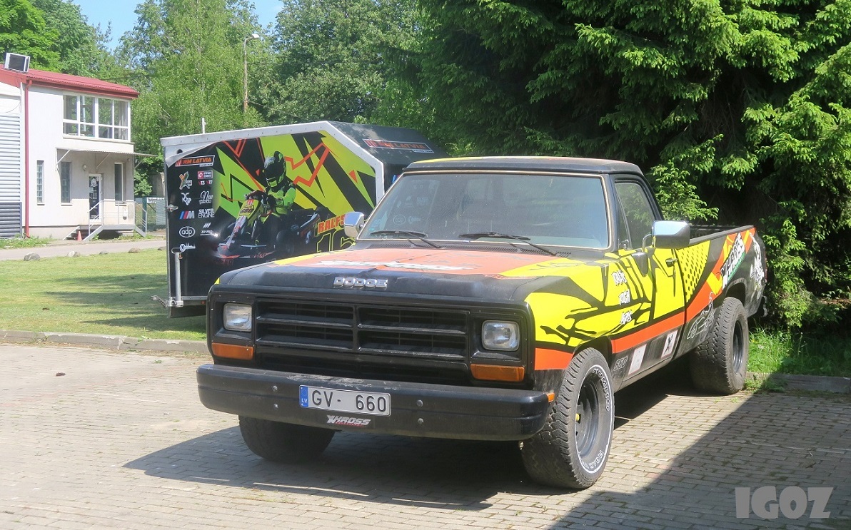 Латвия, № GV-660 — Dodge Ram (1G) '81-93