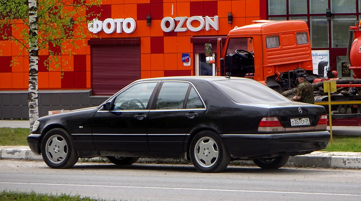 Архангельская область, № О 357 СР 29 — Mercedes-Benz (W140) '91-98