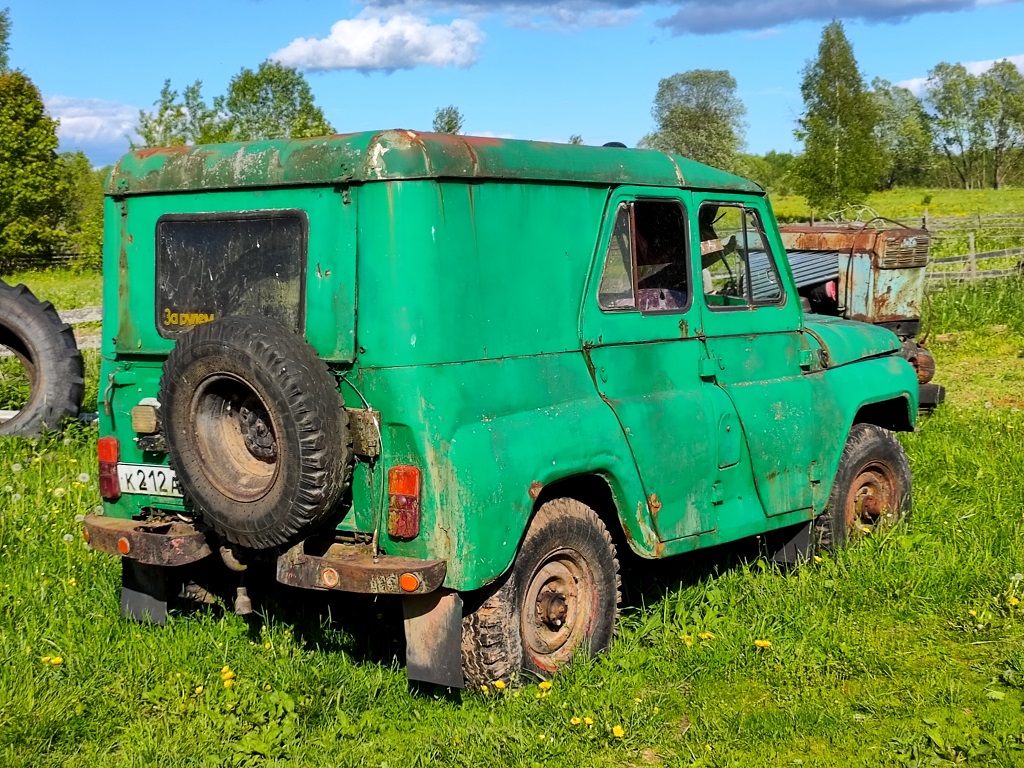 Тверская область, № К 212 АВ 69 — УАЗ-469Б '72-85