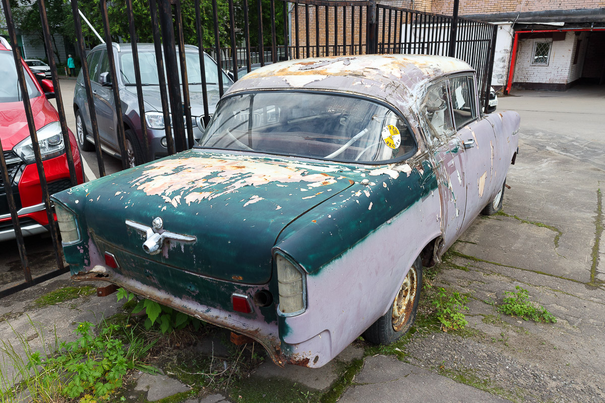 Москва, № (77) Б/Н 0581 — Opel Rekord (P1) '57-60