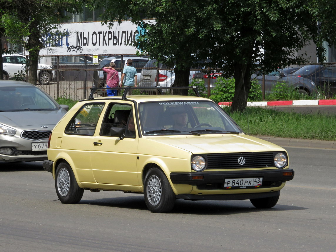 Кировская область, № Р 840 РК 43 — Volkswagen Golf (Typ 19) '83-92