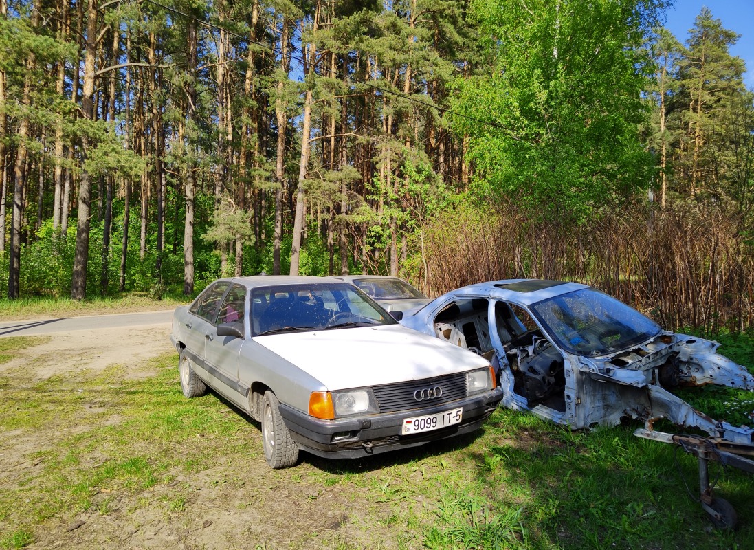 Минская область, № 9099 ІТ-5 — Audi 100 (C3) '82-91