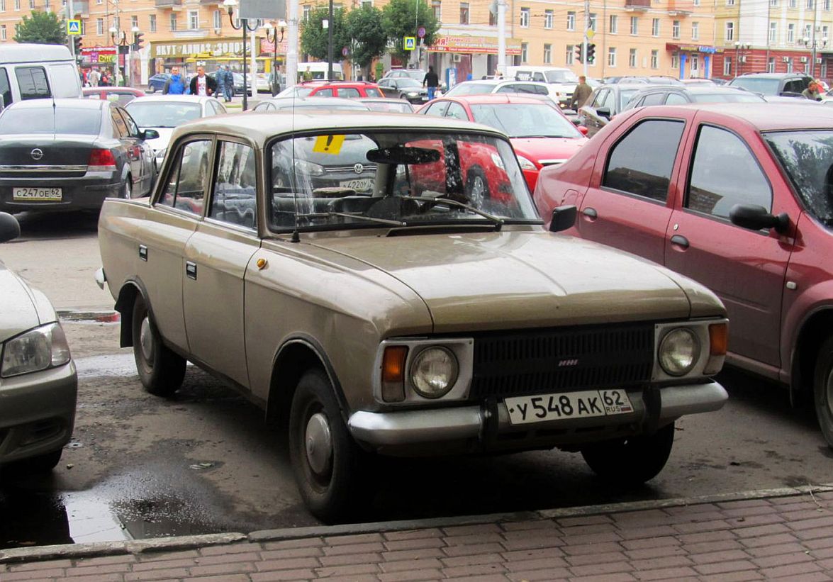 Рязанская область, № У 548 АК 62 — Москвич-412ИЭ-028 (Иж) '82-97