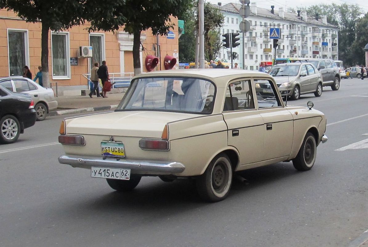 Рязанская область, № У 415 АС 62 — Москвич-412ИЭ-028 (Иж) '82-97