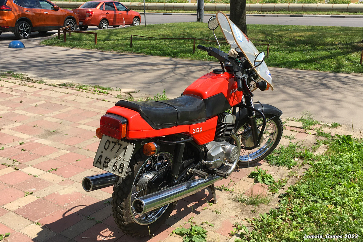 Тамбовская область, № 0771 АВ 68 — Jawa 350 typ 638 '84-91