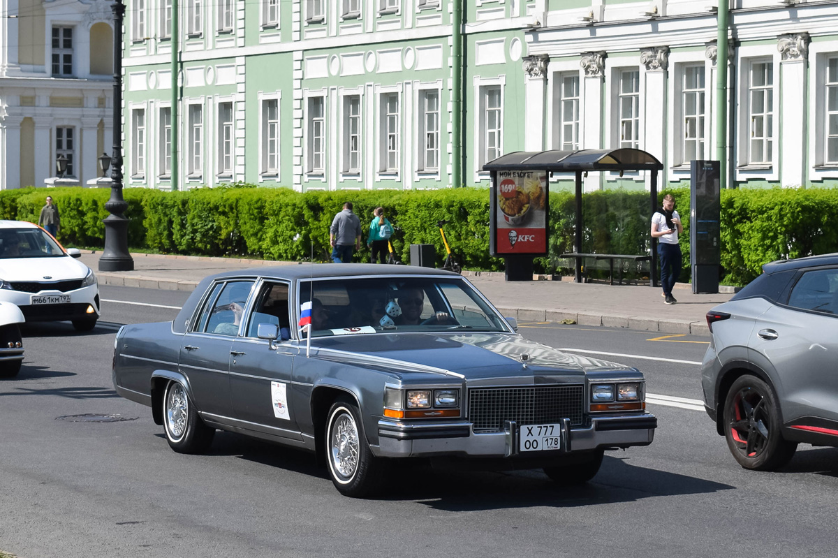 Санкт-Петербург, № Х 777 ОО 178 — Cadillac Fleetwood (1G) '85-93; Санкт-Петербург — "Международный транспортный фестиваль "SPb TransportFest 2023"