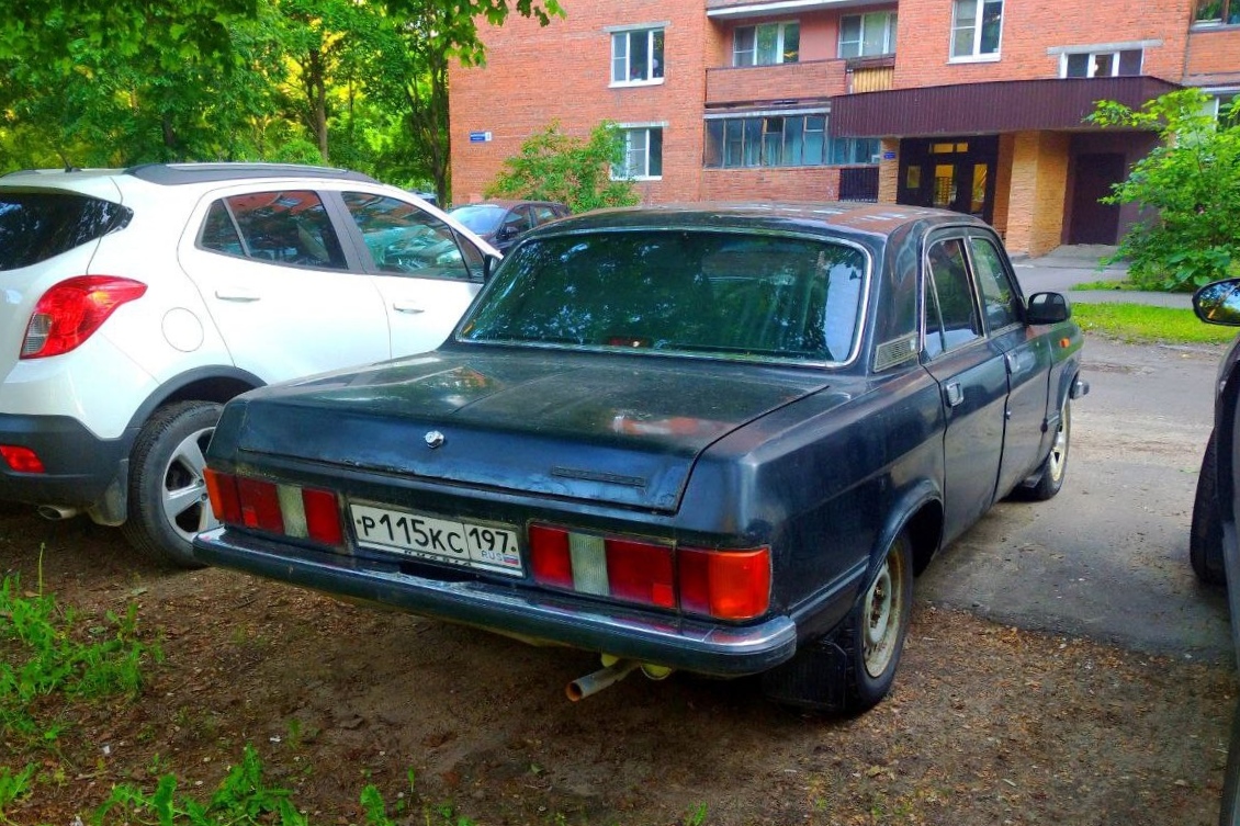 Москва, № Р 115 КС 197 — ГАЗ-3102 '81-08