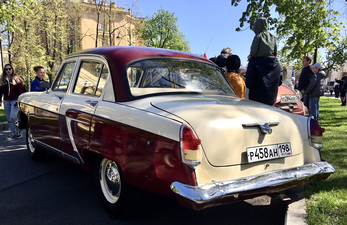 Санкт-Петербург, № Р 458 АН 198 — ГАЗ-21Р Волга '65-70; Санкт-Петербург — Международный транспортный фестиваль "SPb TransportFest 2022"