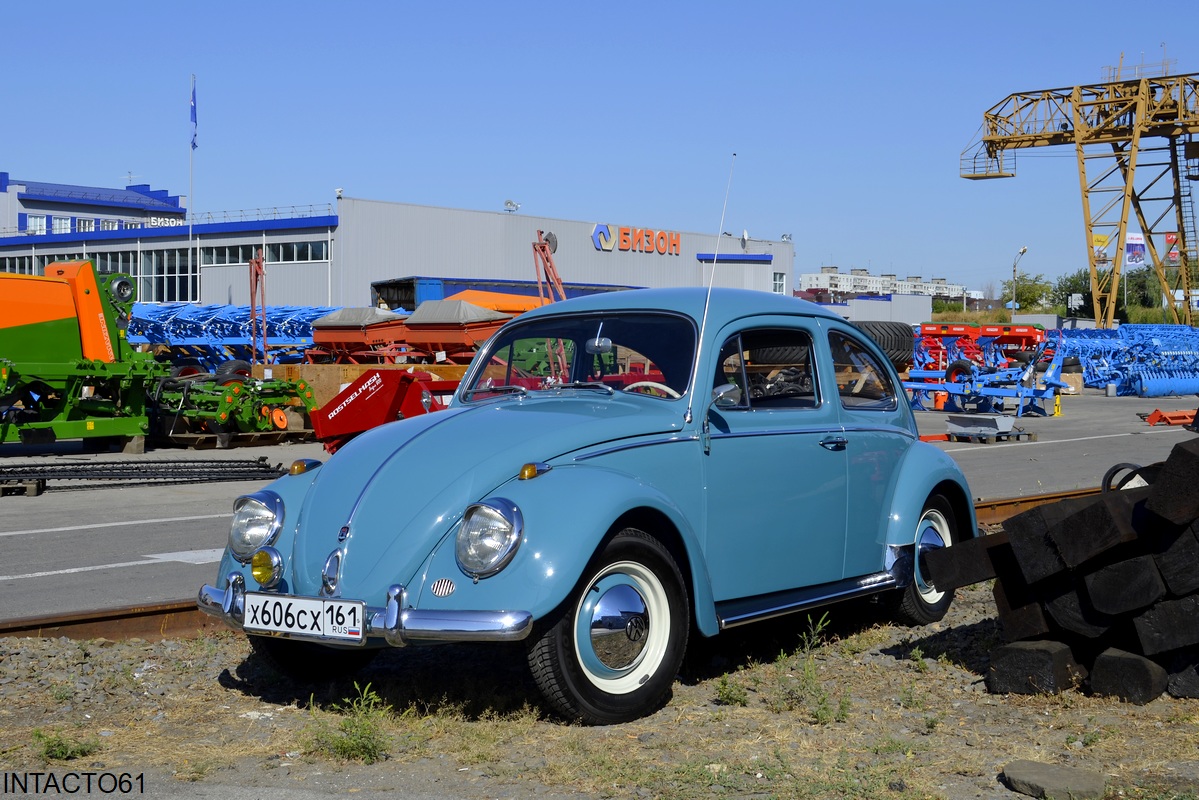 Ростовская область, № Х 606 СХ 161 — Volkswagen Käfer 1100/1200 '49-74
