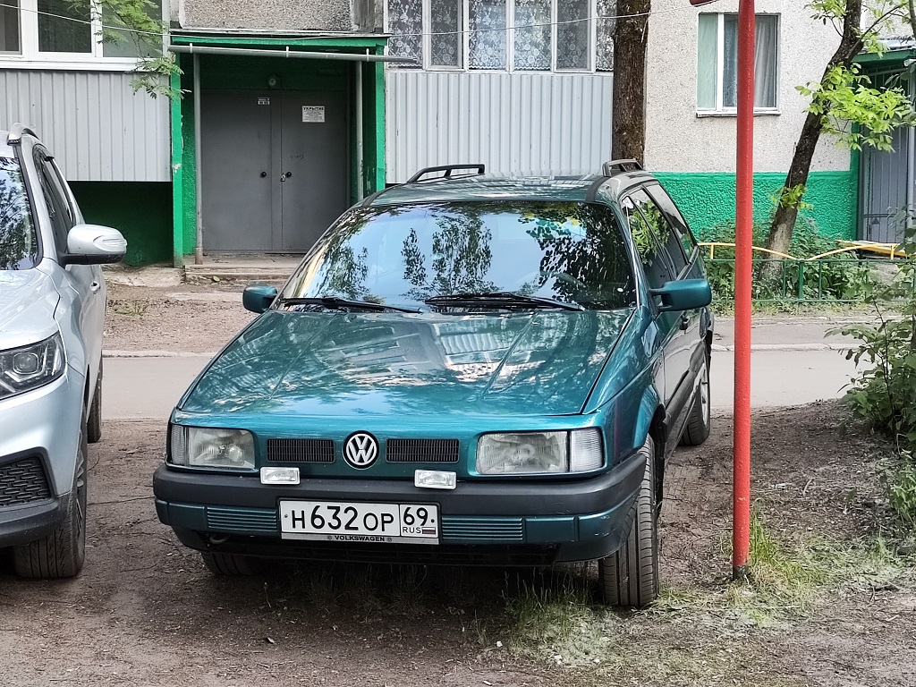 Тверская область, № Н 632 ОР 69 — Volkswagen Passat (B3) '88-93