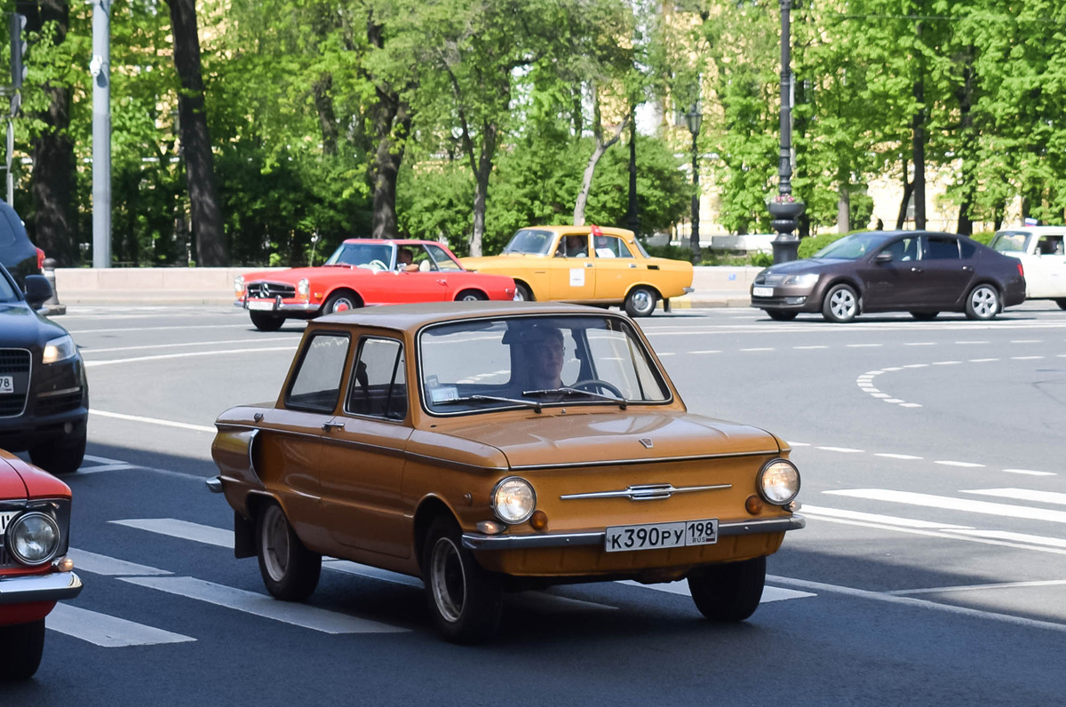 Санкт-Петербург, № К 390 РУ 198 — ЗАЗ-968 / 968А Запорожец '71-79; Санкт-Петербург — Международный транспортный фестиваль "SPb TransportFest 2023"