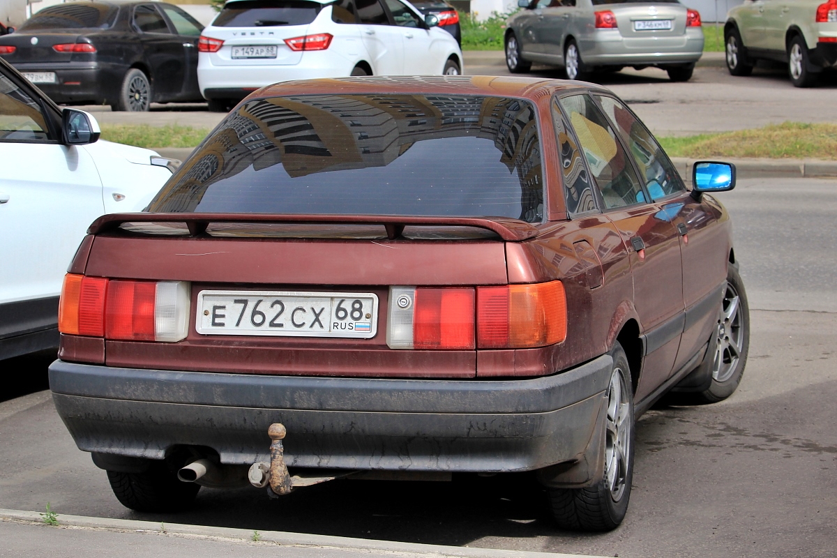 Тамбовская область, № Е 762 СХ 68 — Audi 80 (B3) '86-91