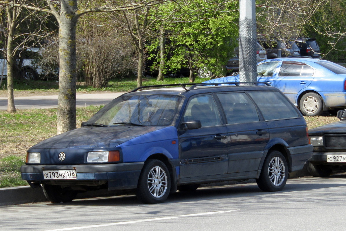 Санкт-Петербург, № Х 793 НК 178 — Volkswagen Passat (B3) '88-93