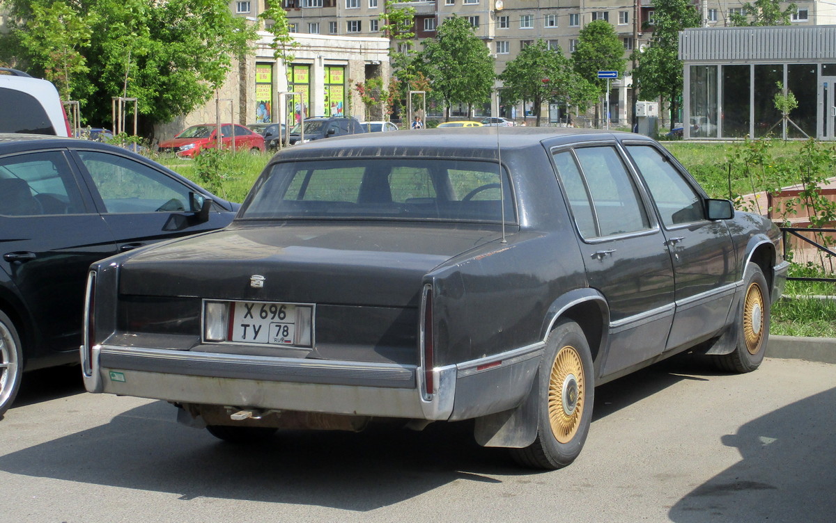 Санкт-Петербург, № Х 696 ТУ 78 — Cadillac DeVille (6G) '85-93