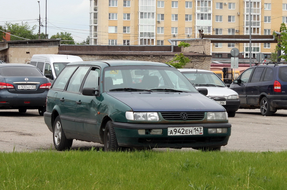 Ленинградская область, № А 942 ЕН 147 — Volkswagen Passat (B4) '93-97
