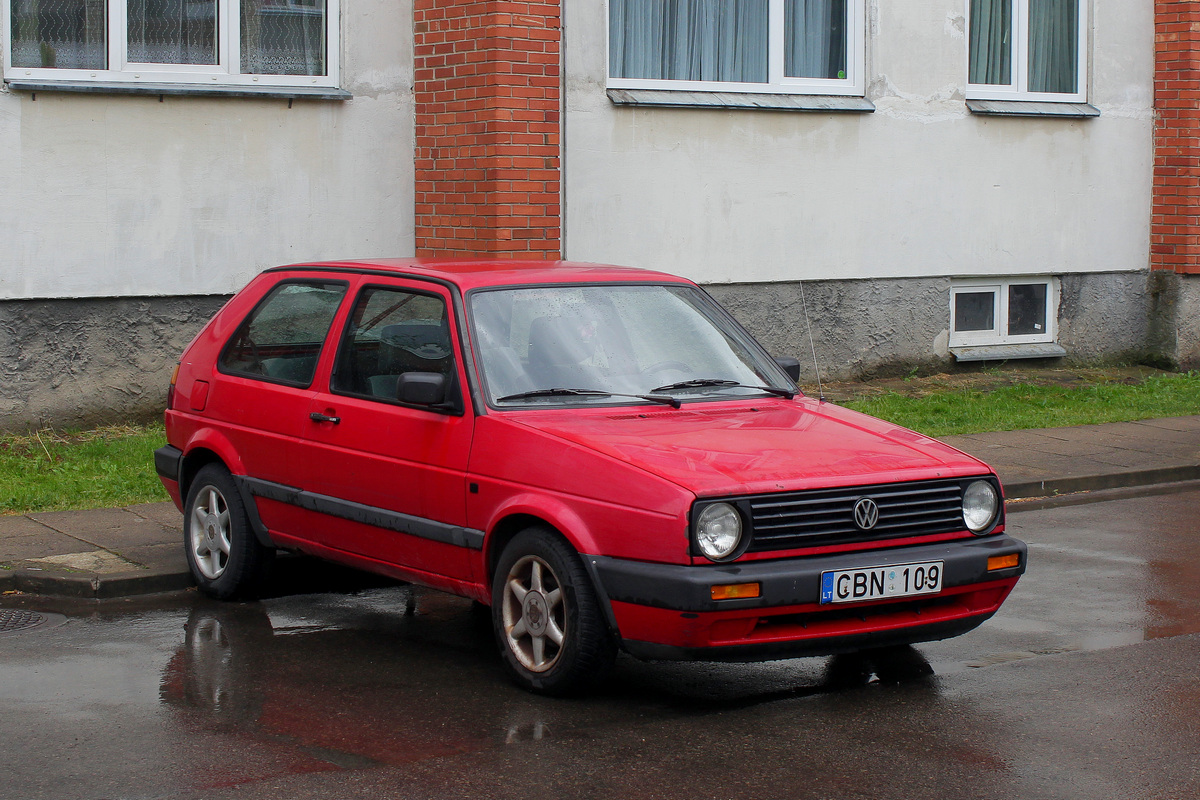 Литва, № CBN 109 — Volkswagen Golf (Typ 19) '83-92