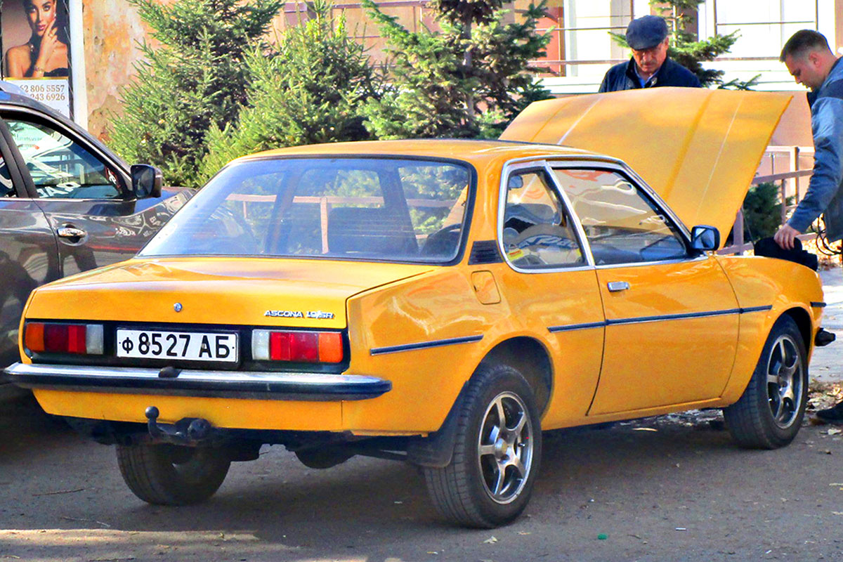 Алтайский край, № Ф 8527 АБ — Opel Ascona (B) '75-81