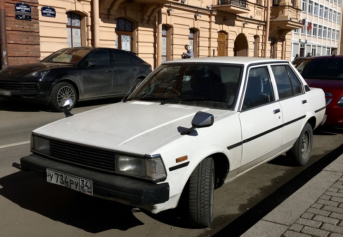 Волгоградская область, № У 734 РУ 34 — Toyota Corolla (E70) '79-87; Волгоградская область — Вне региона