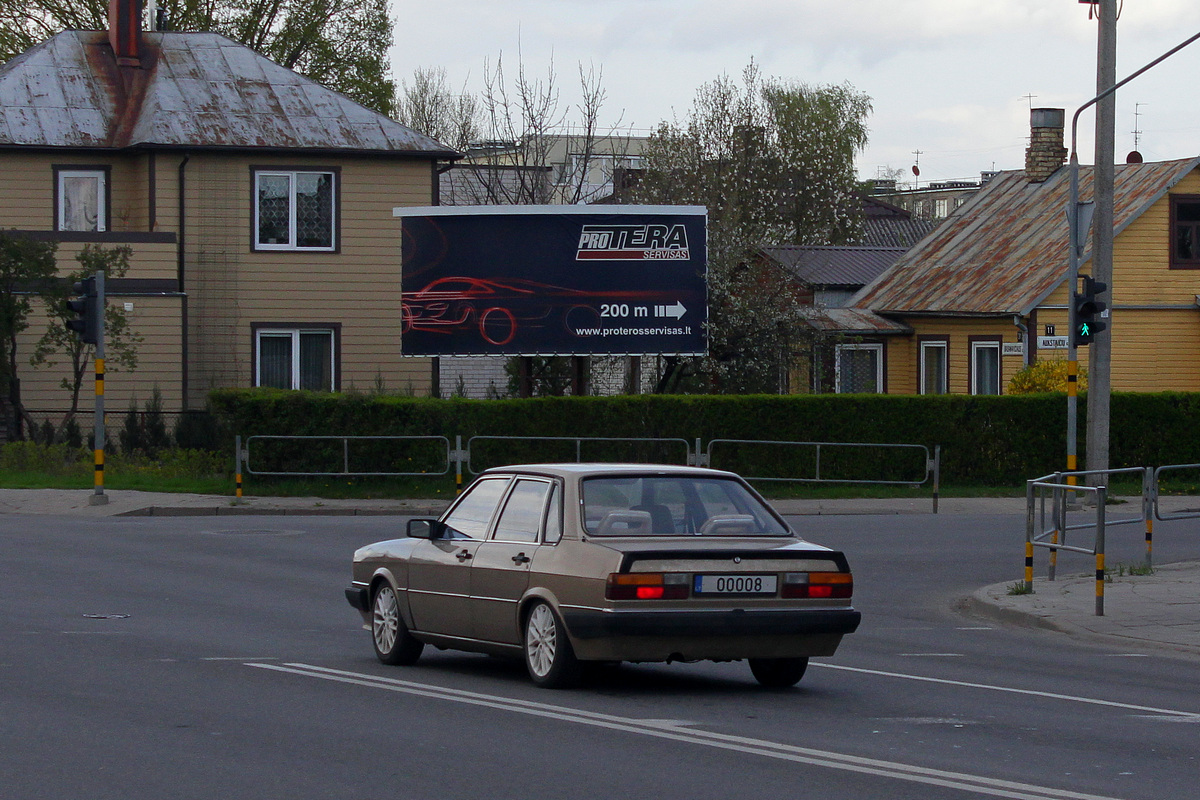 Литва, № 00008 — Audi 80 (B2) '78-86