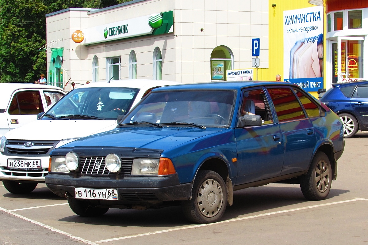 Тамбовская область, № В 116 УН 68 — Москвич-2141 '86-98