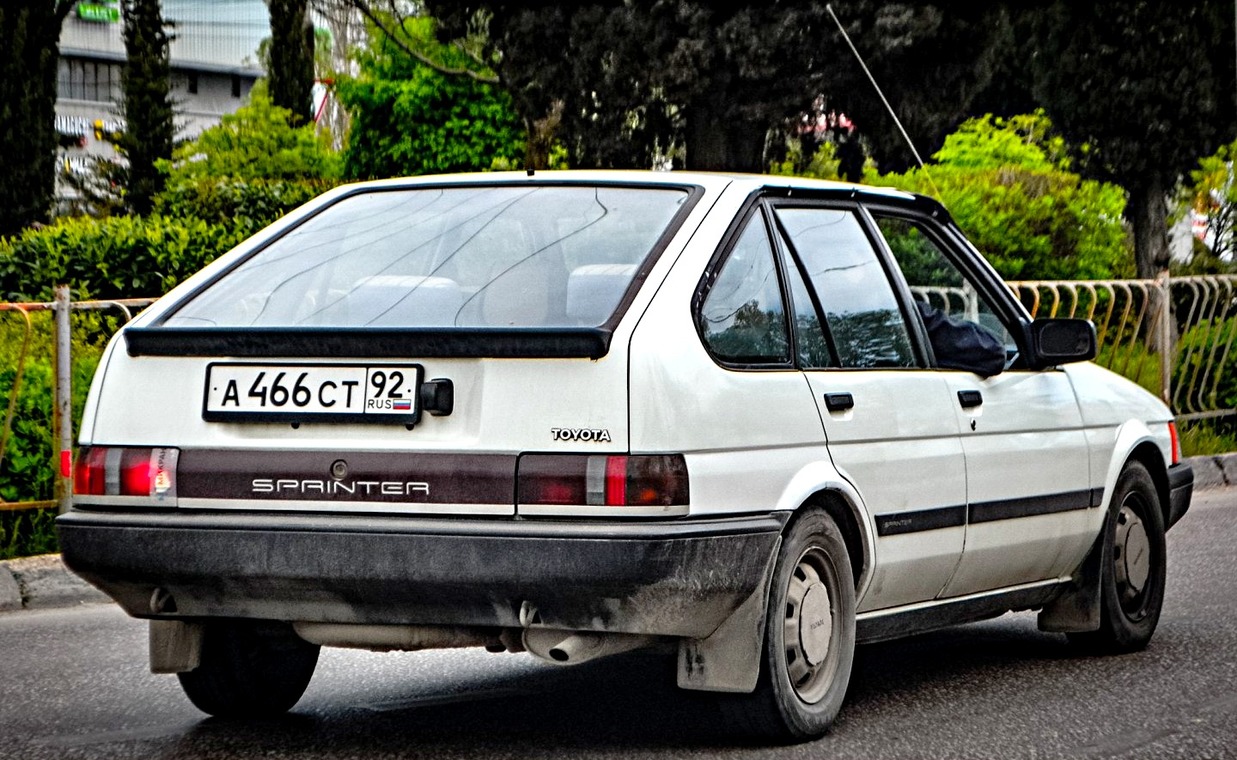 Севастополь, № А 466 СТ 92 — Toyota Sprinter Carib (AE95) '88-95