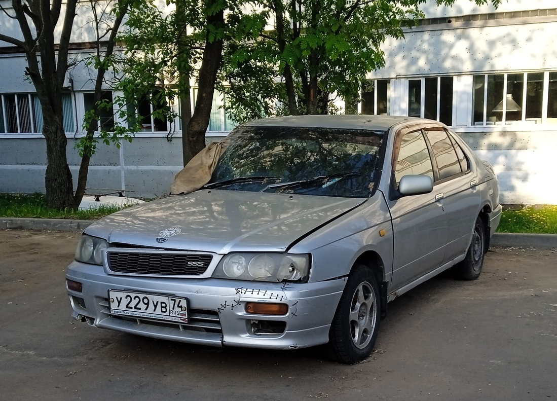 Челябинская область, № У 229 УВ 74 — Nissan Bluebird (U11) '83-90