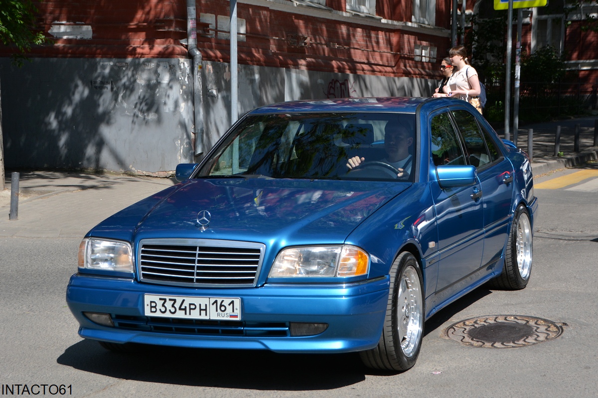 Ростовская область, № В 334 РН 161 — Mercedes-Benz (W202) '93-00; Ростовская область — Retro Motor Show_2023_Май