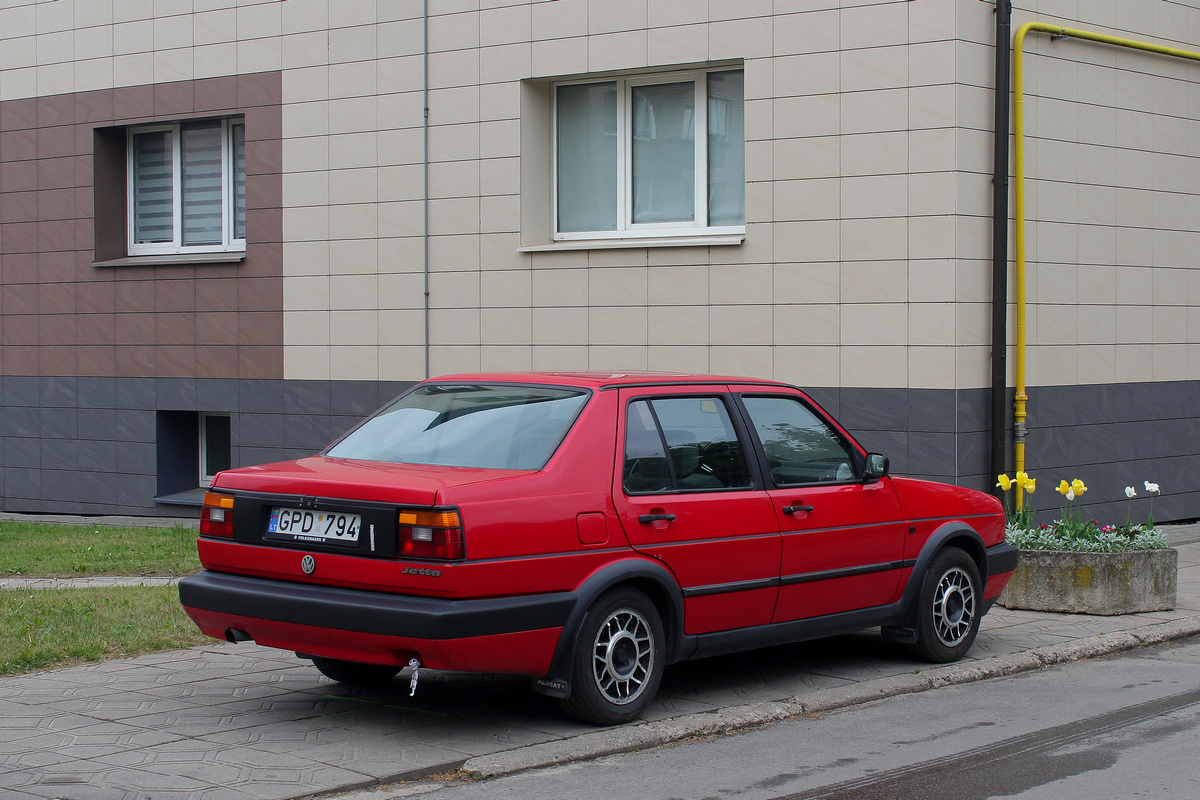 Литва, № GPD 794 — Volkswagen Jetta Mk2 (Typ 16) '84-92