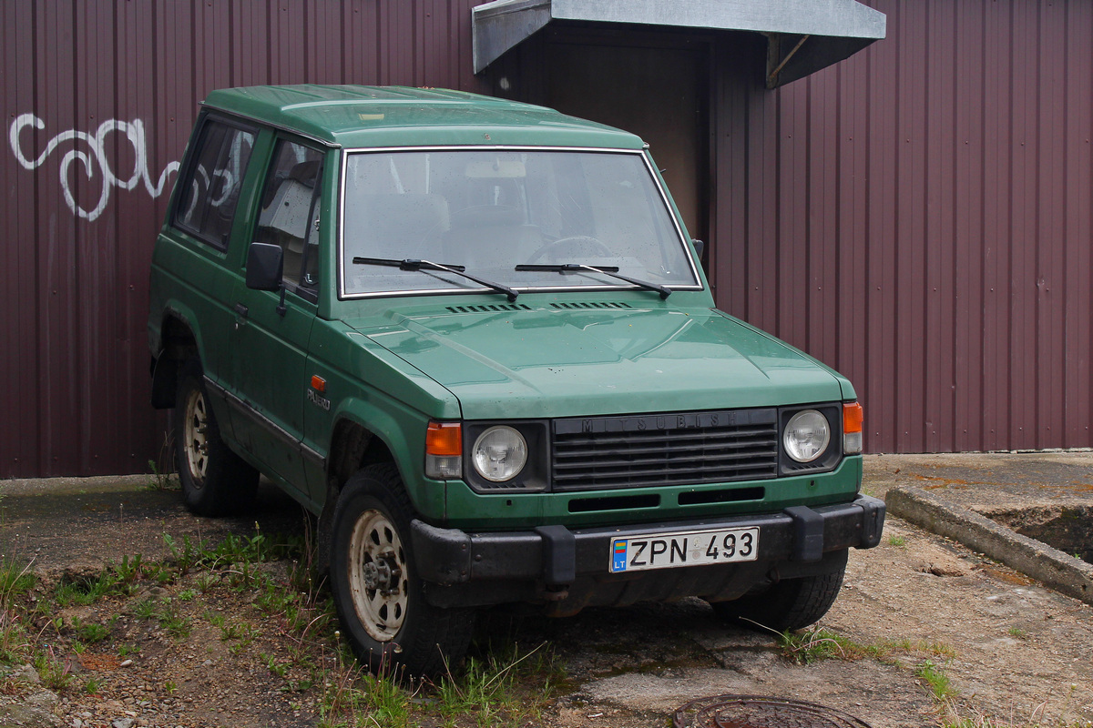 Литва, № ZPN 493 — Mitsubishi Pajero (1G) '82-91